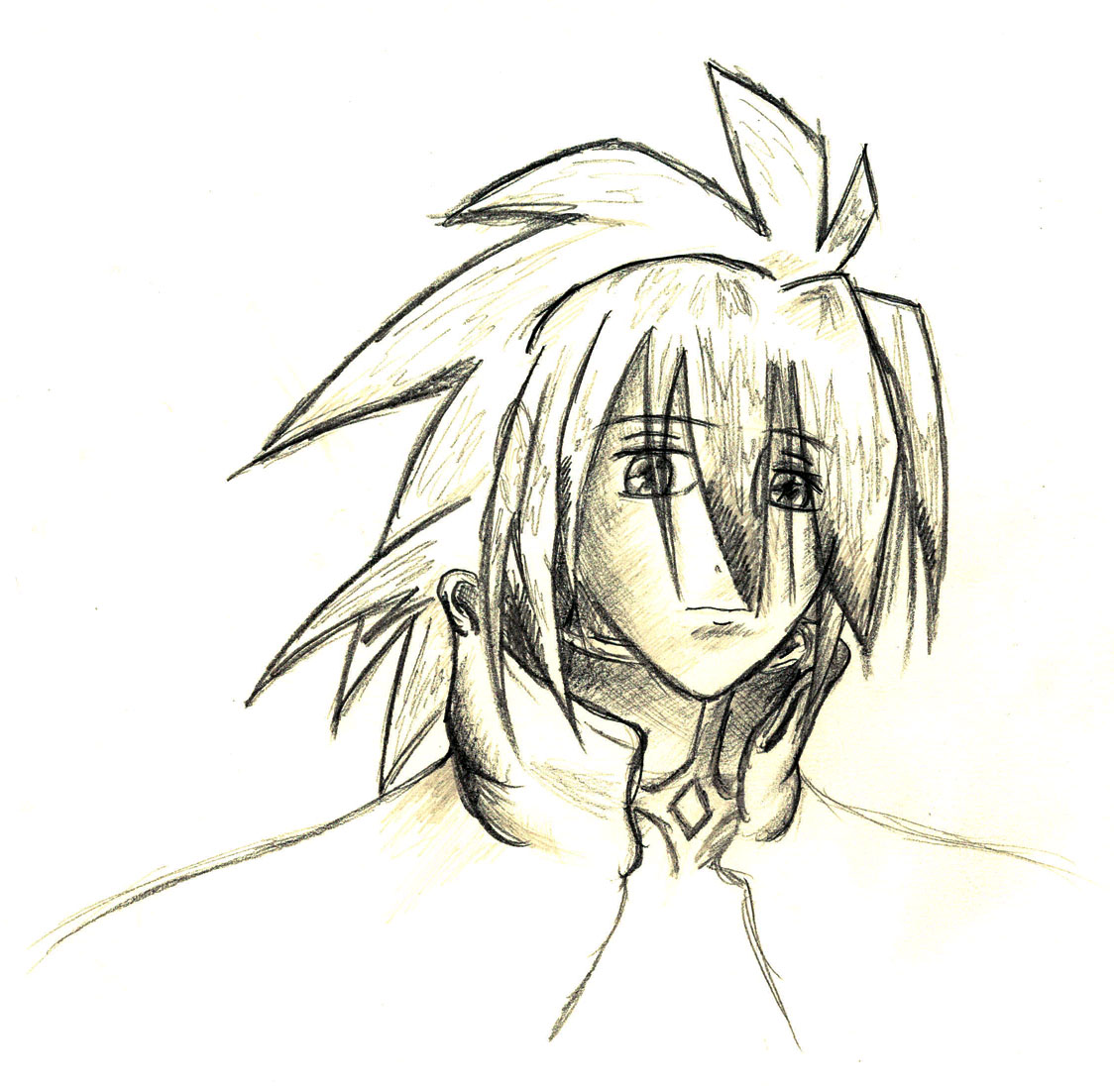 Kratos Aurion(Uncolored) by Metal_Overlord