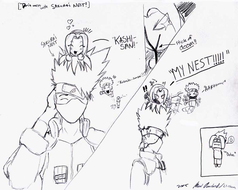 "MY NEST!!!!"- Sakura's 'Nest'. by Metal_Overlord
