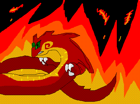 Flame Dragon by Metalbeast