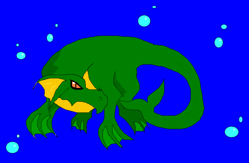 Sea Dragon ( For nekogirltheanimefreak) by Metalbeast