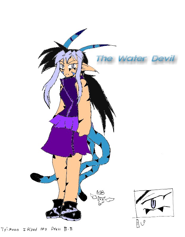 Ty as The Water Devil by Metalbeast