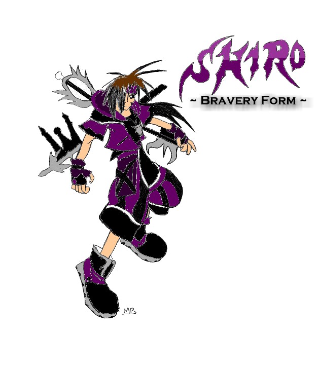 Shiro's Bravery Form by Metalbeast