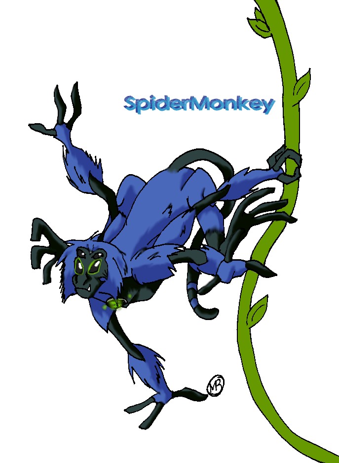 SpiderMonkey from Ben 10 Alien Force by Metalbeast