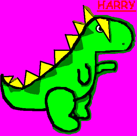 Harry the Dinosaur by Metalicnacho