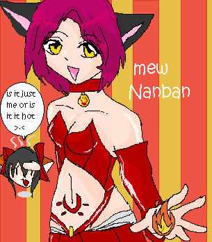mew nanban for LoveWrathChan by MewSumomo