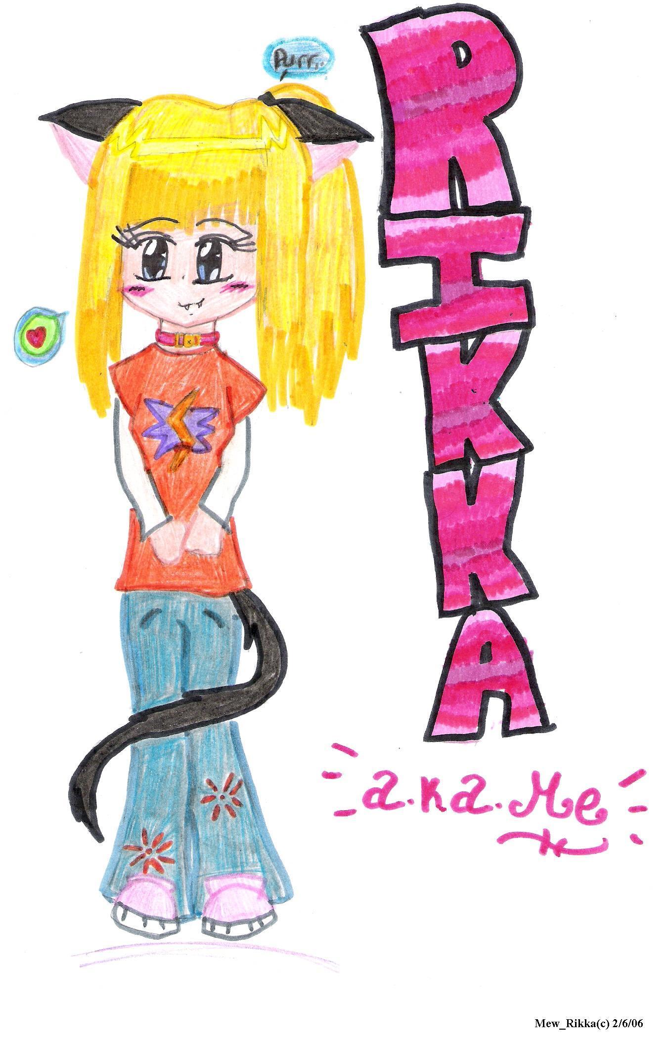Me in anime by Mew_Rikka
