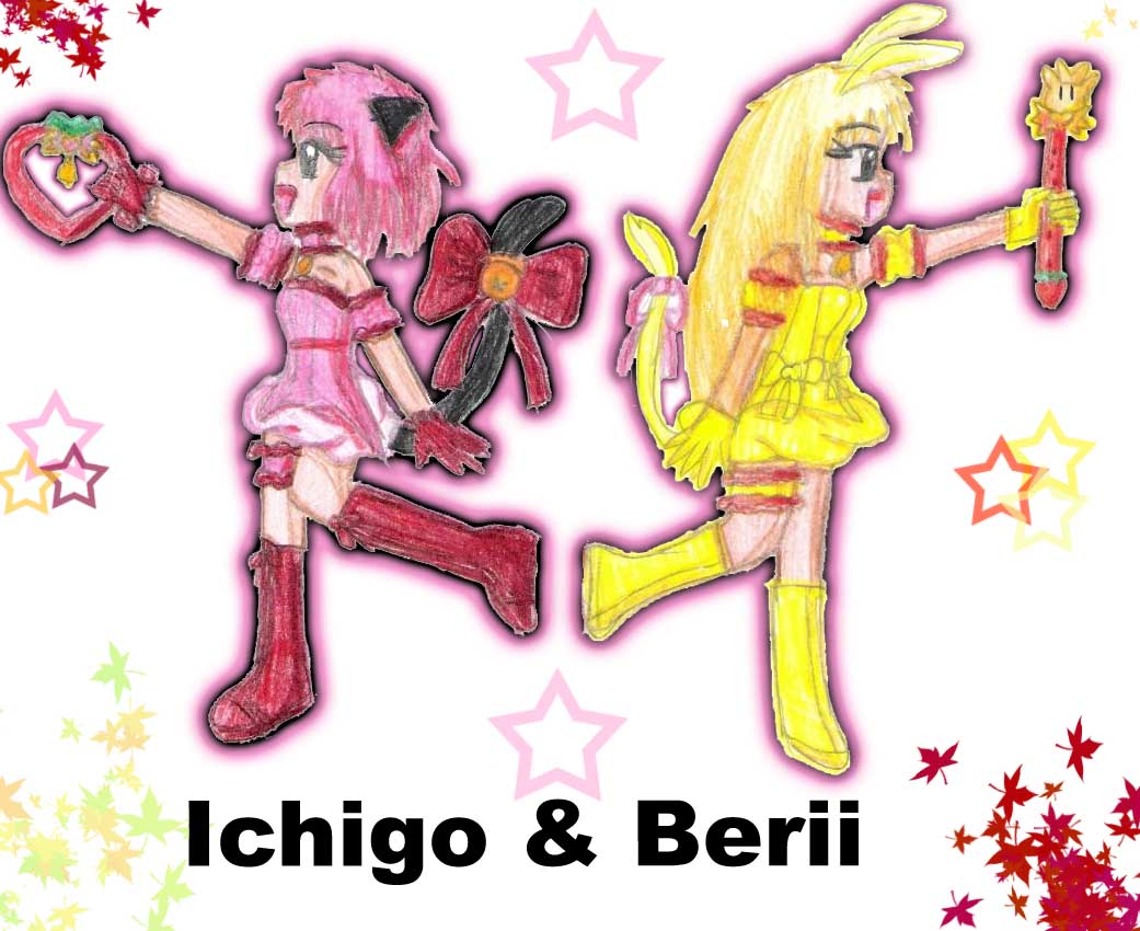 Ichigo and Berii (group) *request* by Mew_Rikka