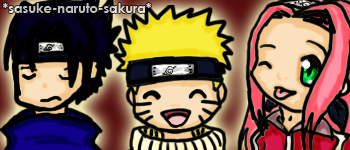 Chibi Team 7 -Sasuke-Naruto-Sakura by Mew_Rikka