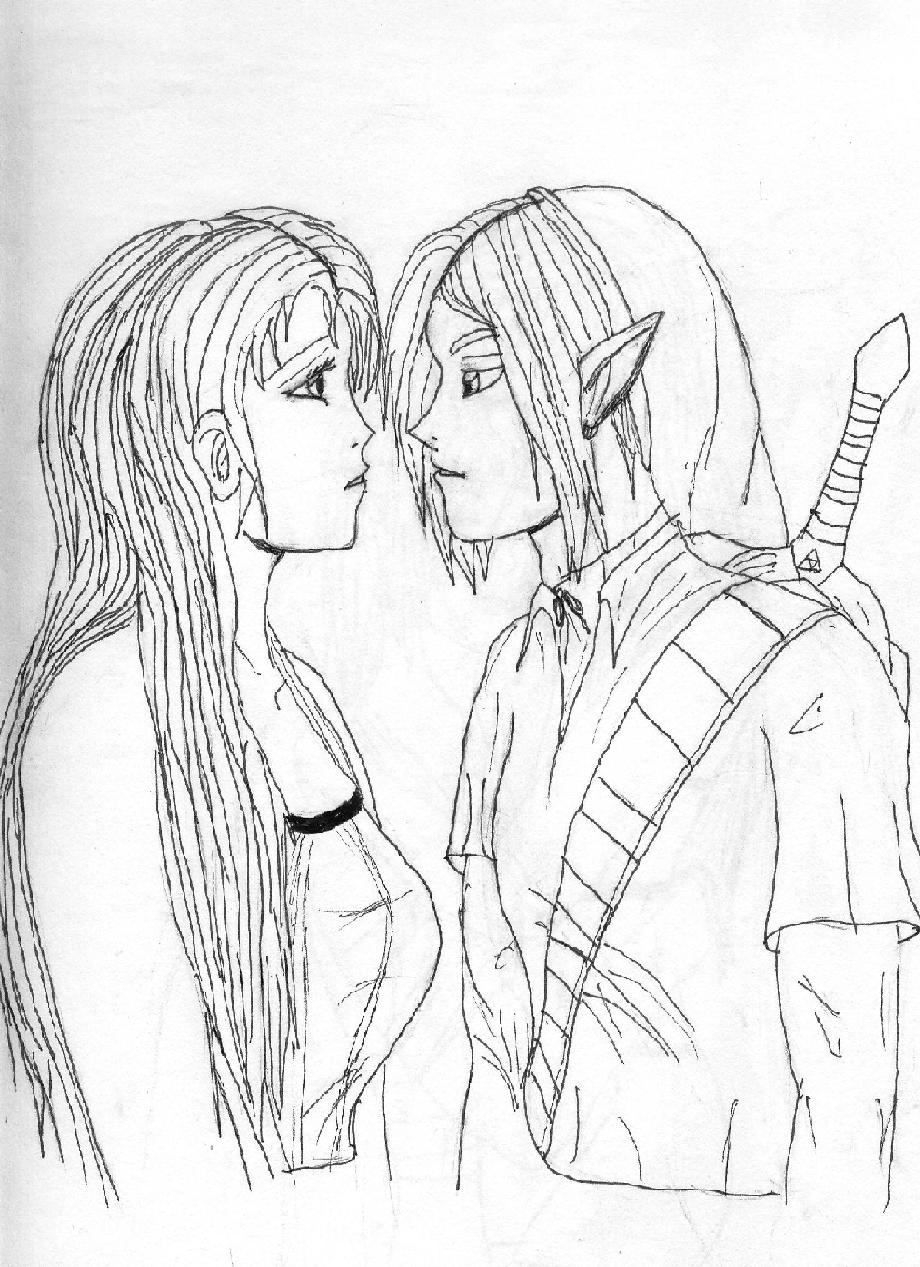 How come nobody draws Link and Samus? by Mewlon