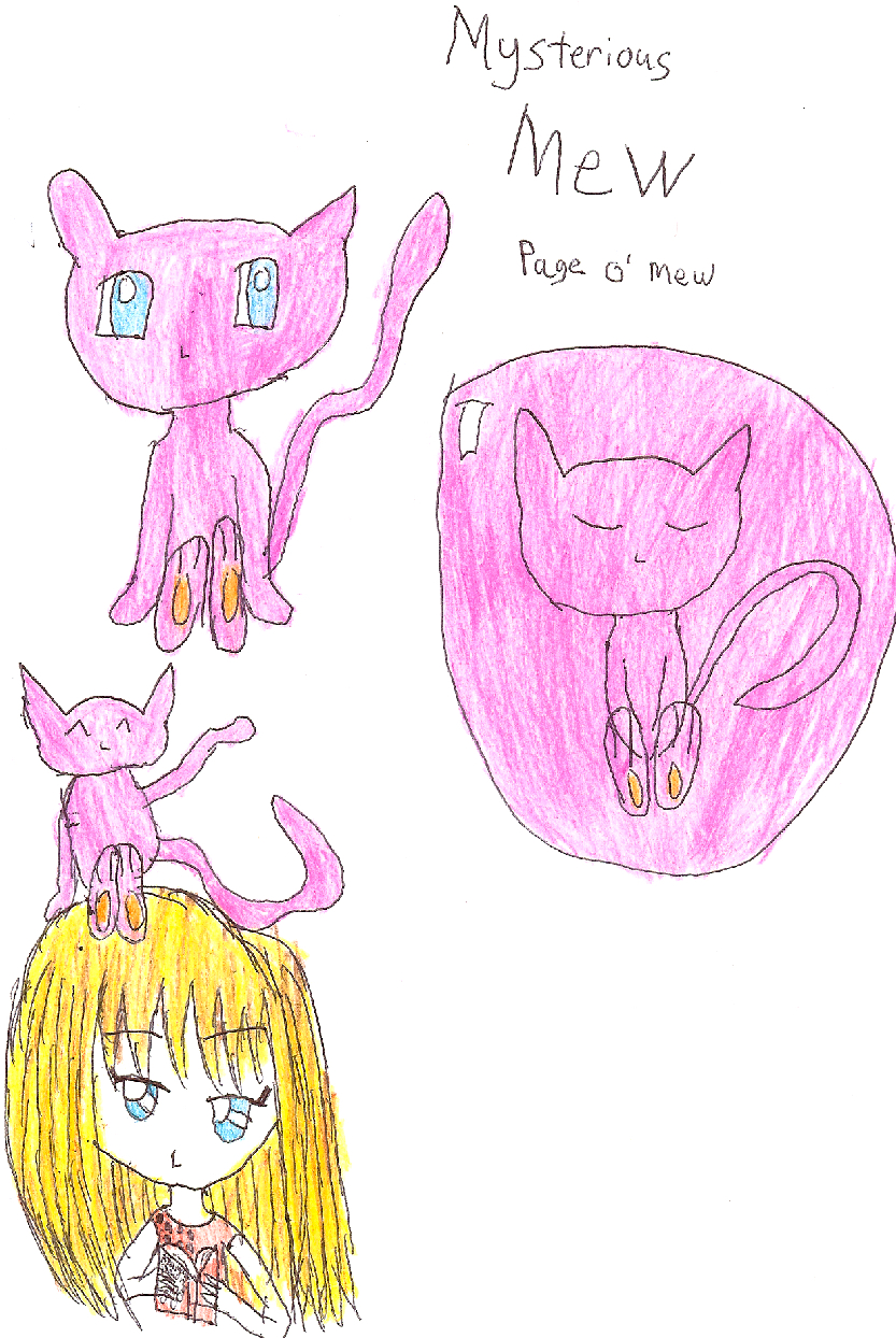 Page o mew by Mewtwo13