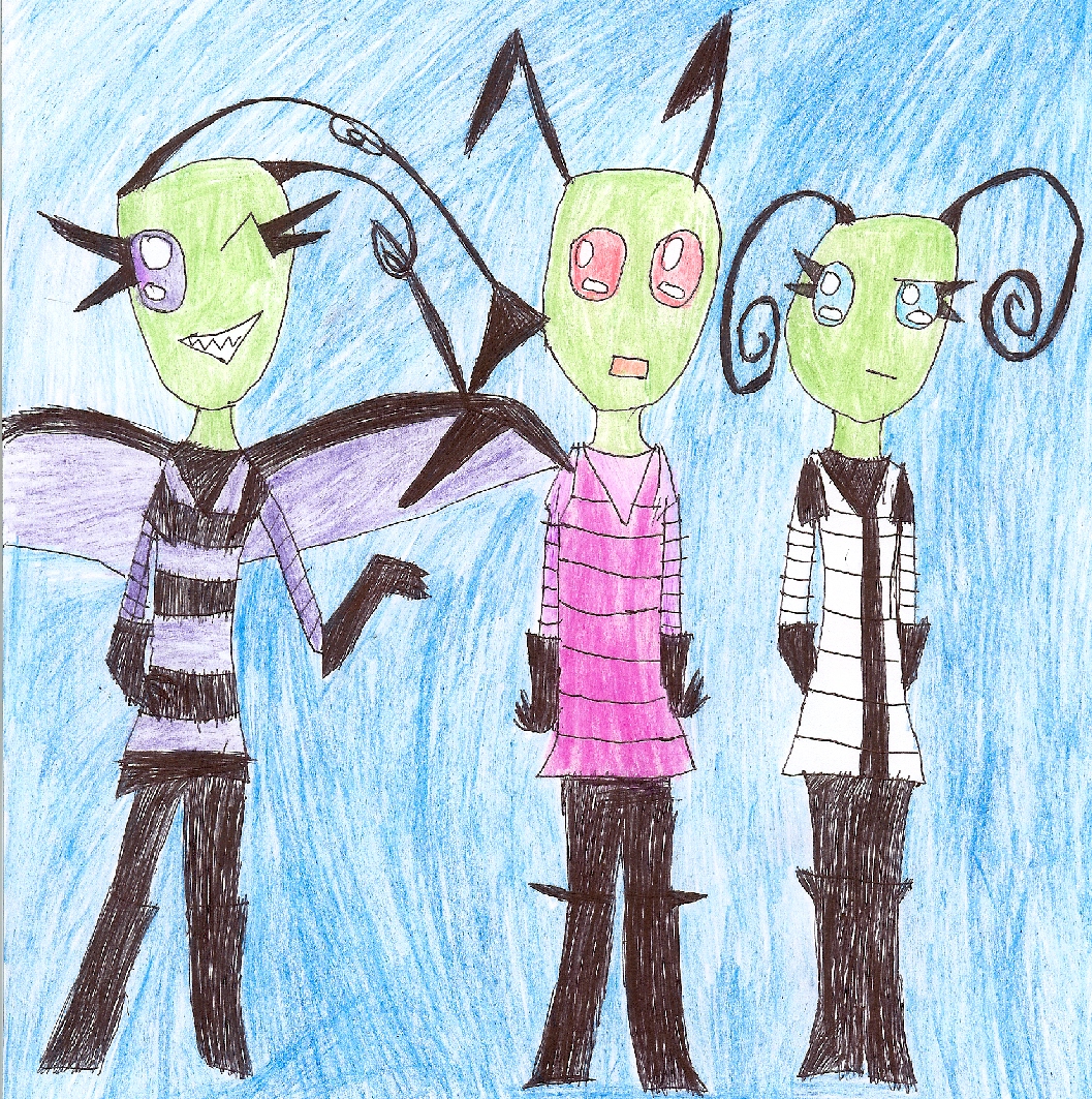 Invader ZIM 101 contest entry by Mewtwo13