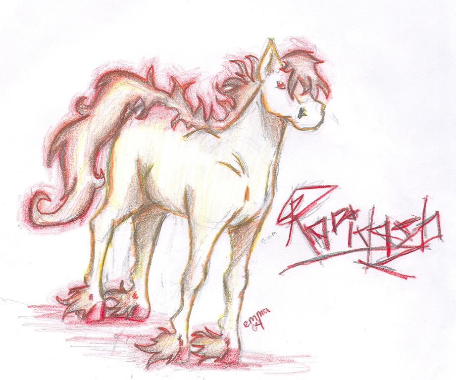 Rapidash by Mewtwo_Luver