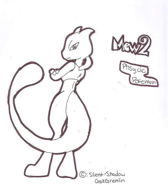 Mewtwo coloring page by Mewtwo_Luver