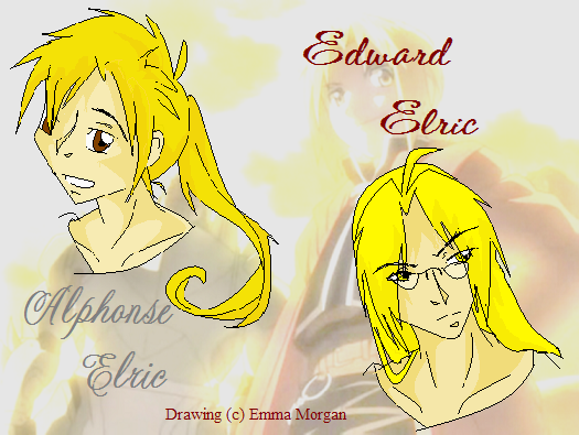 Elric Brothers by Mewtwo_Luver