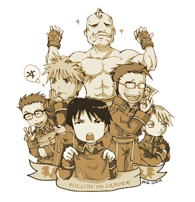 Roy and his gang(?) by MiKmix