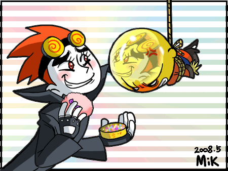 Jack Spicer on front of his mirror... by MiKmix