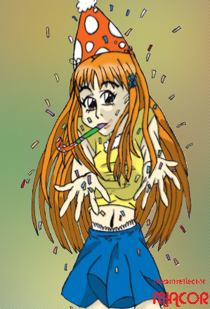 Orihime- Party Time by Miacor