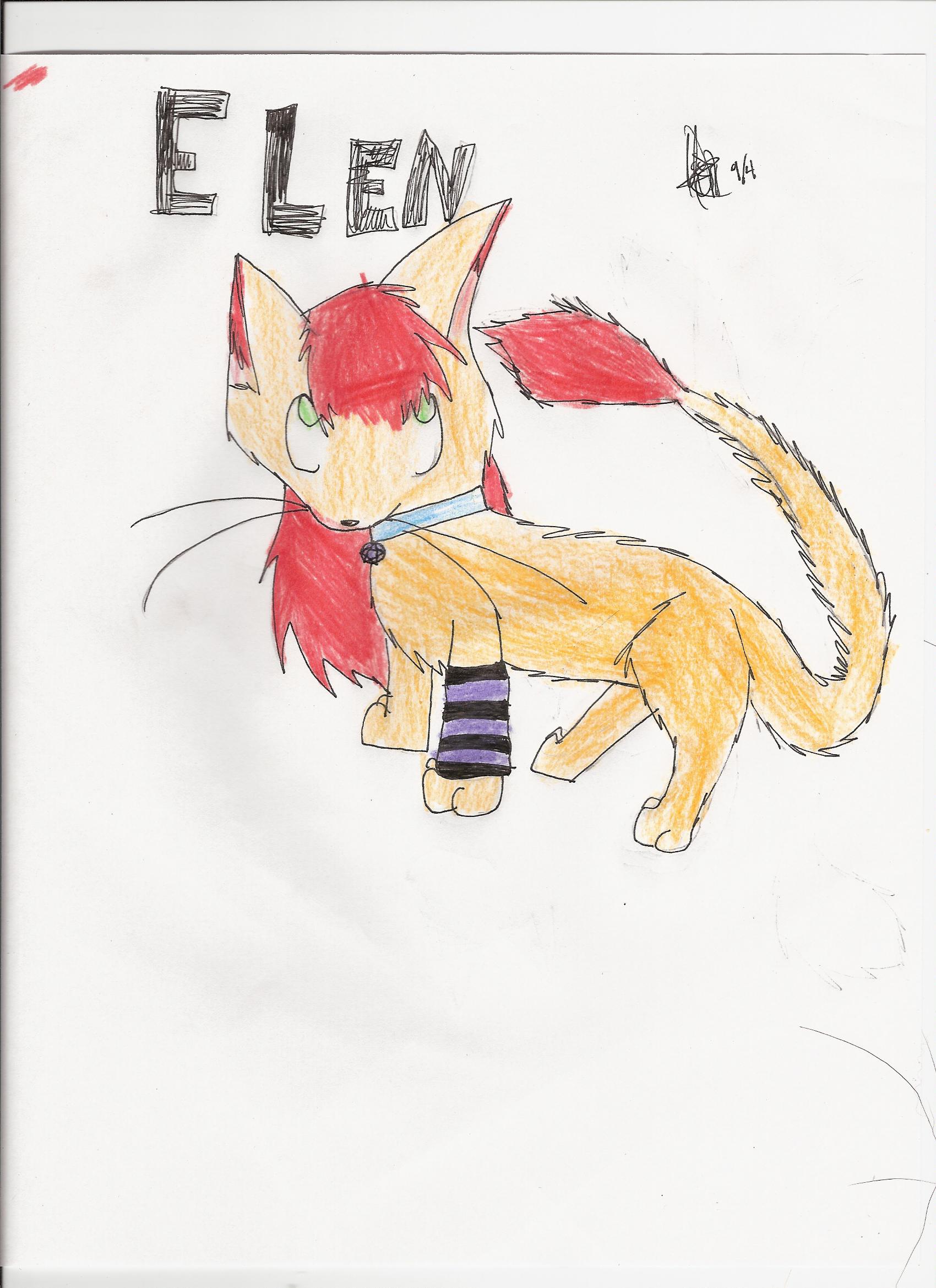 Elen the Cat by MidnightChaoz