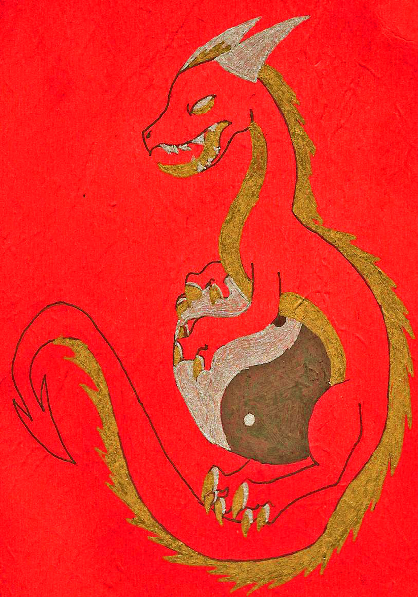 Raseri the Dragon by MidnightChaoz