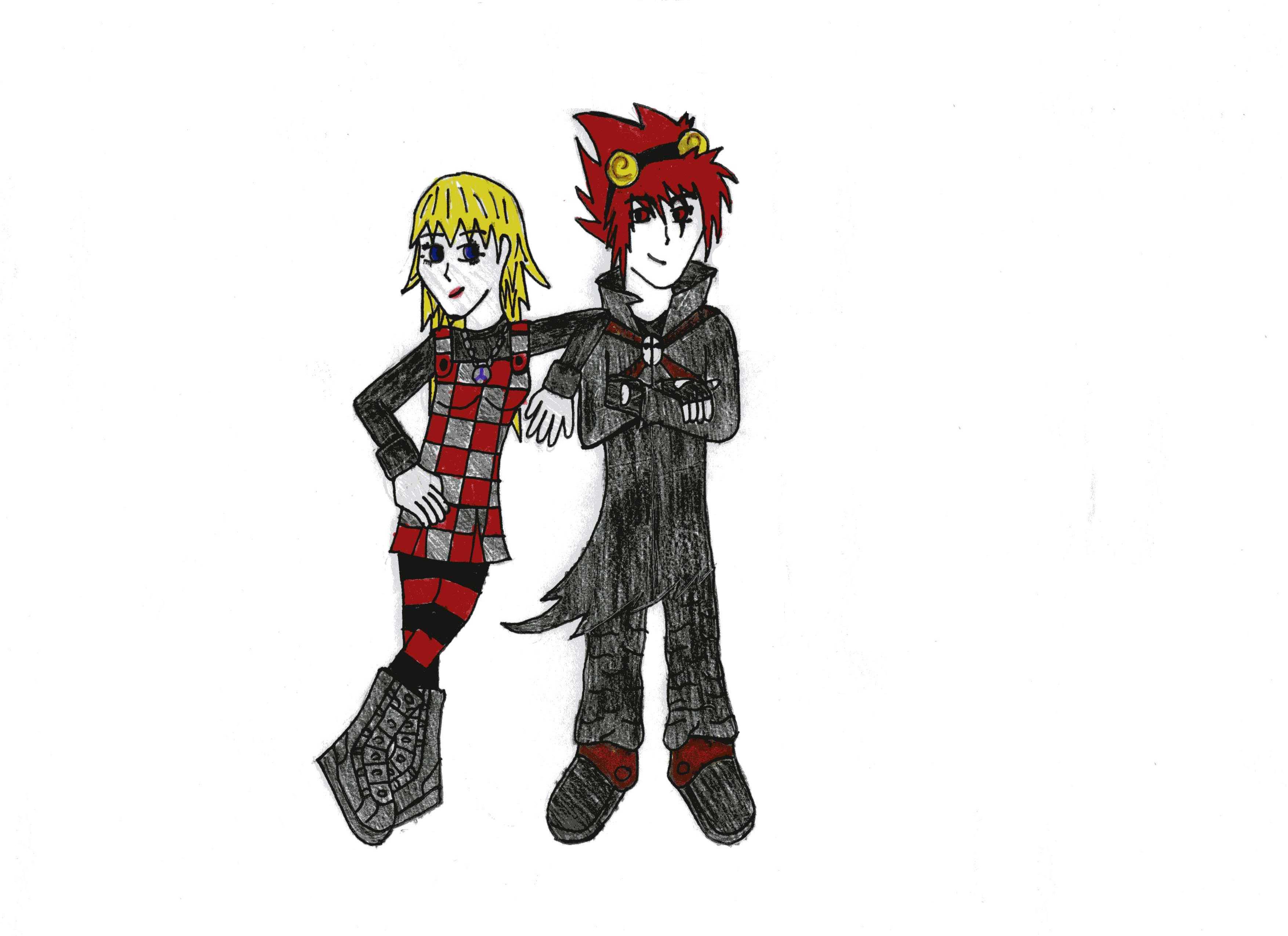 Me &amp; jack by MidnightDarkness666