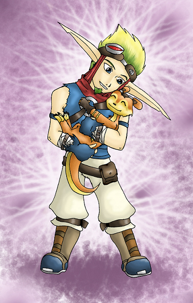 Jak and Dax for ChibiBreeder by Midnight_Chaos