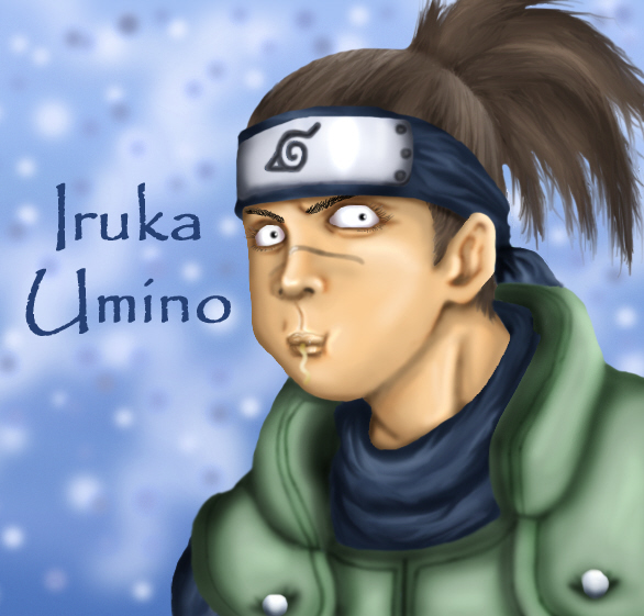 Iruka Sensei by Midnight_Chaos - Fanart Central