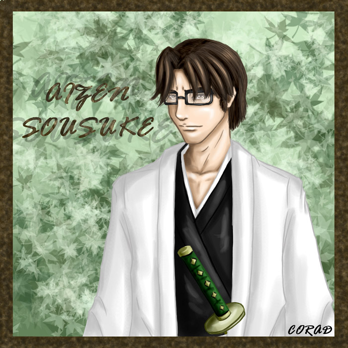 Aizen Sousuke by Midnight_Chaos
