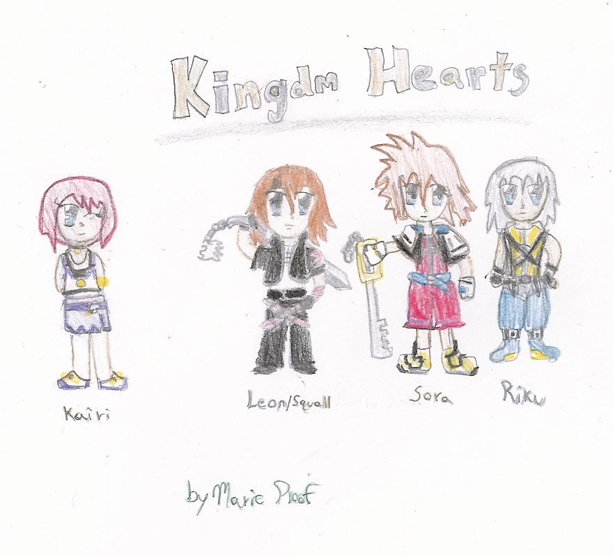  Chibi Kingdom hearts by Midnight_Ploof