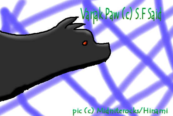 Varjak Paw *coloured, shaded e.t.c.* by Midniterocks