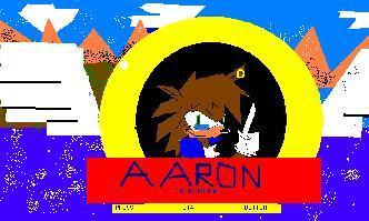 Aaron the Hedgehog: the video game by Mightyboy7