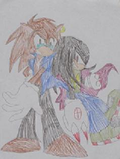 Aaron and Jade from Sonic Adventure Era CG by Mightyboy7