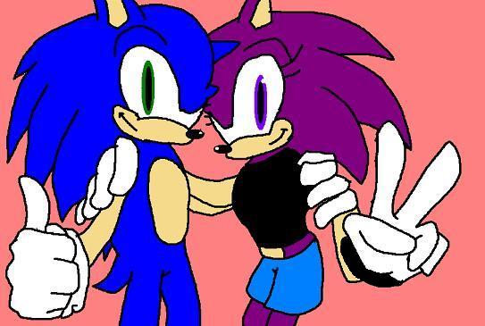 Sonic + Kerri: Request from Goka by Mightyboy7