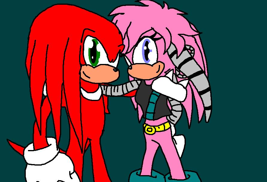 Julie-Su and Knuckles: request 4 Crystal_Girl by Mightyboy7