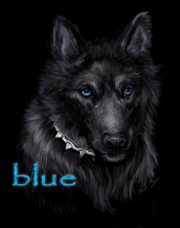 Blue from Wolf's Rain by Mik