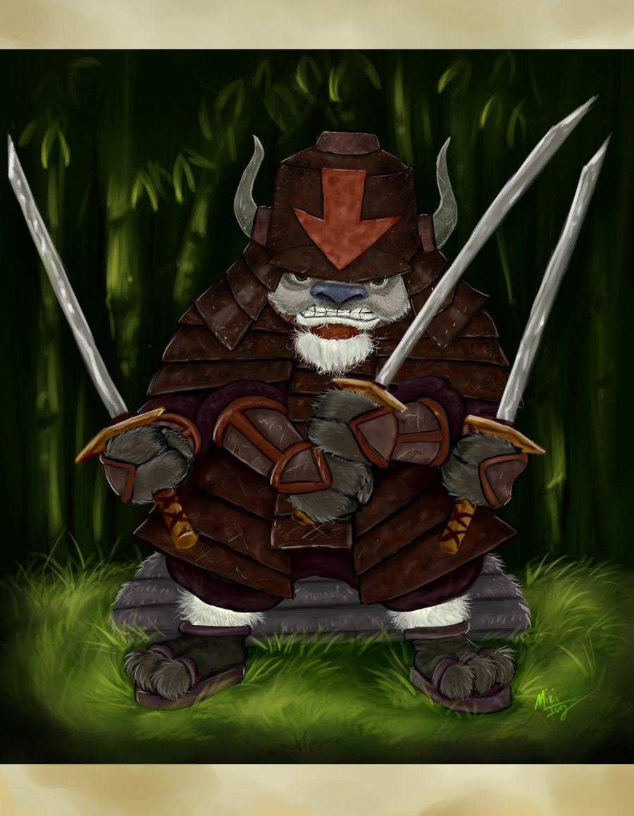 Avatar - TLA Warrior Appa by Mik