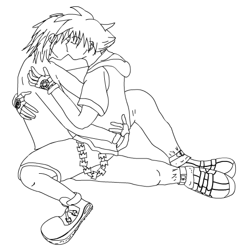 Comfortable together (Sora/Riku) by Mika_Shinsuke