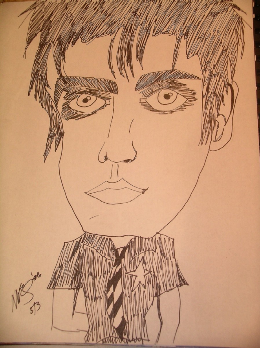 Billie Joe Caricature by Mike_Dirnt_Obsessed