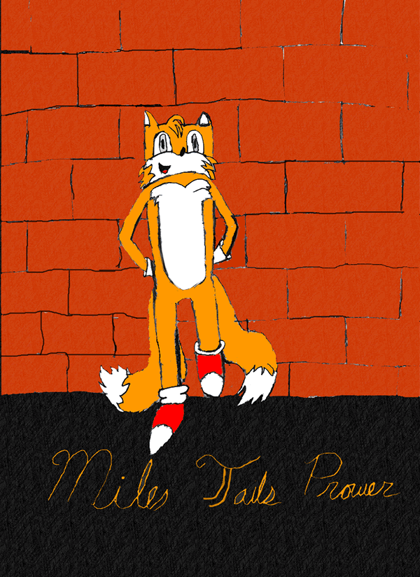 Tails in the city by MilesTailsPrower