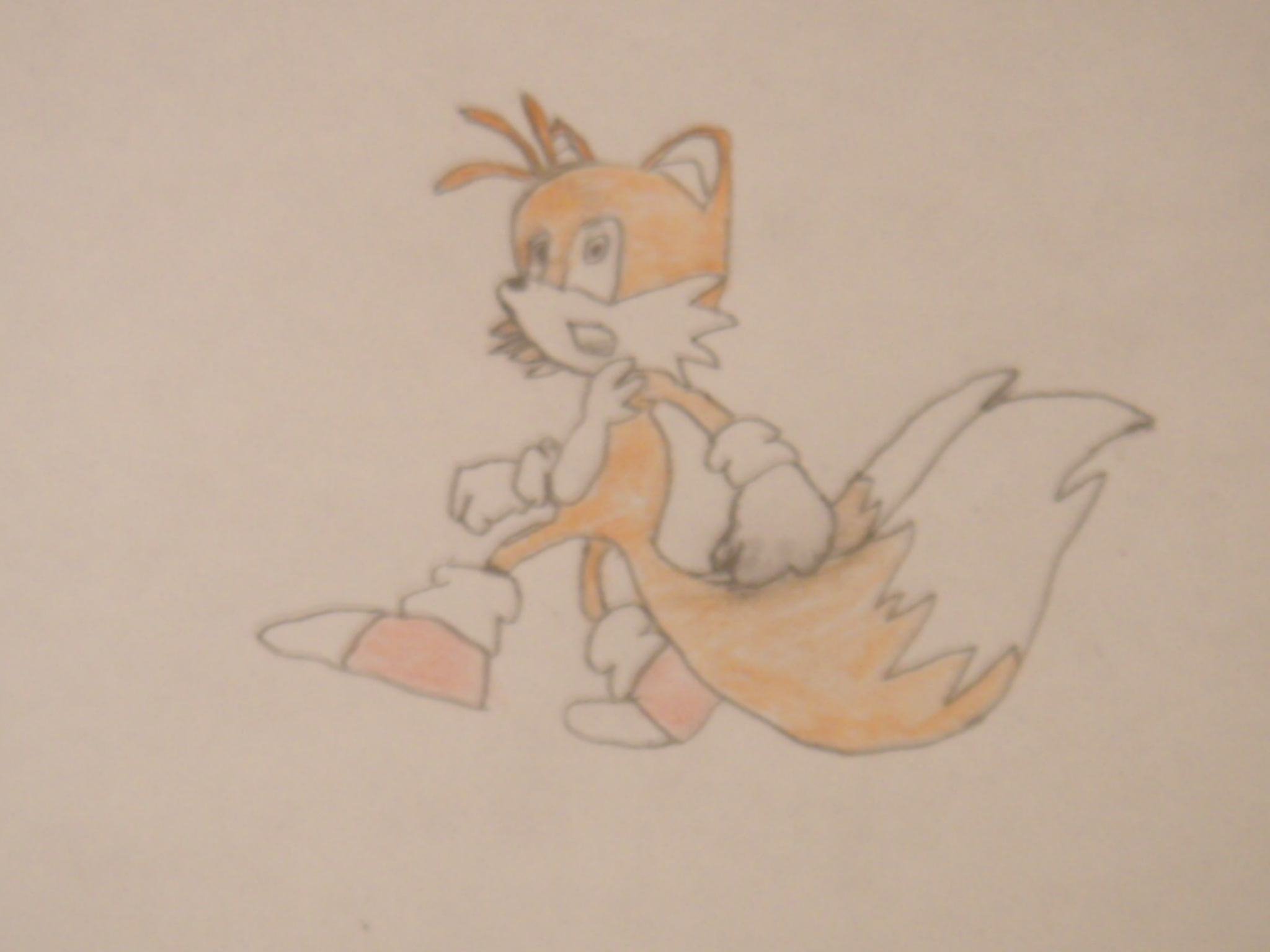 Tails Practice by MilesTailsPrower3