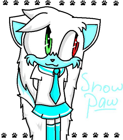 Snowpaw's new look by Milesprower_Fox