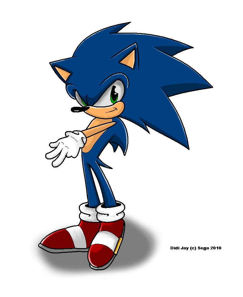 Sonic the hedgehog by Milesprower_Fox