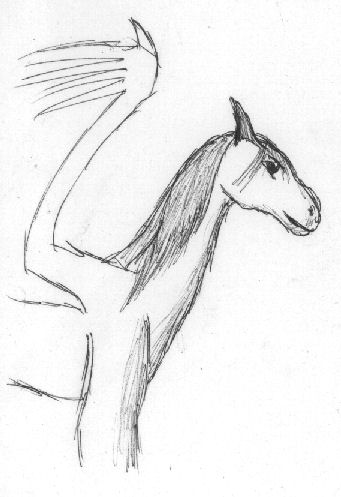 doodle dragon by Miliath