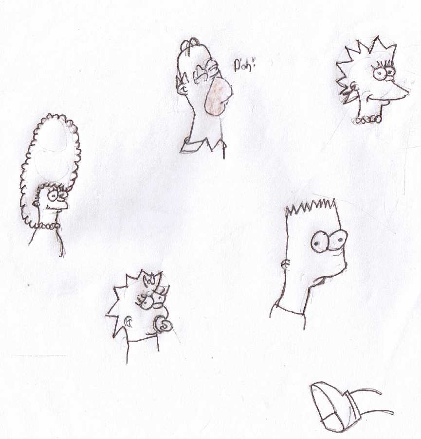 Crappy Simpsons by Mily_Spectra