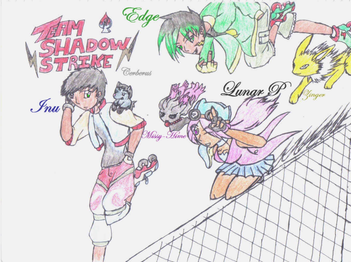 Team Shadow Strike by MinazukiTekai