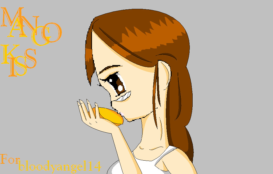 Mango Kiss by MintGreen_Mysterious