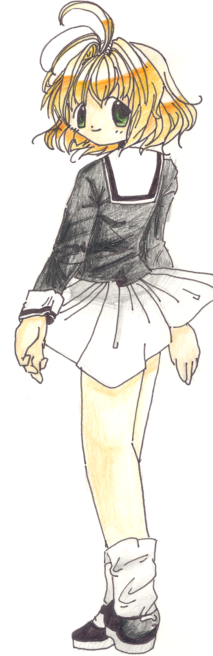 Random girl in CCS's school uniform~ by Mirei-chan