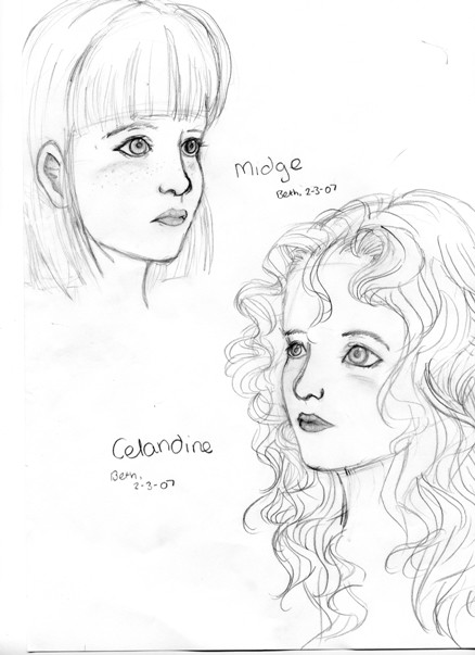 Midge and Celandine by Mirei-chan