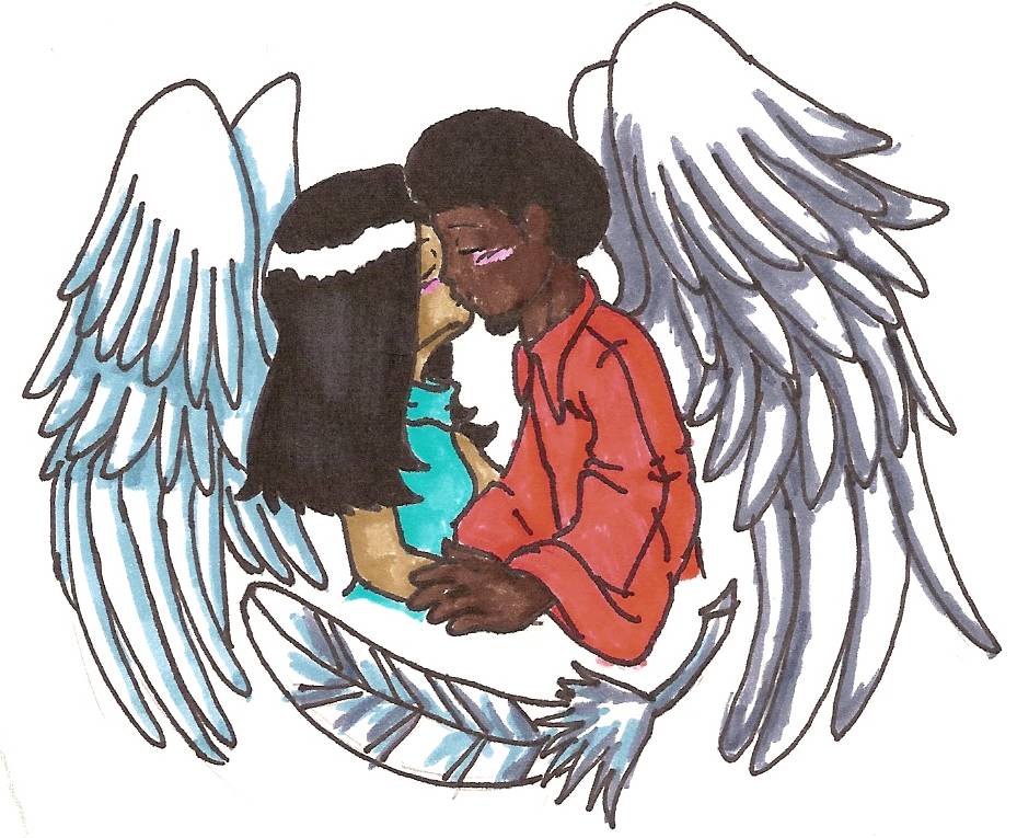 Angel love by MissMewmichan