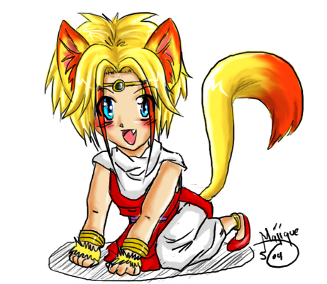 Kitty Suzaku -coloured- by MisschiefMajique