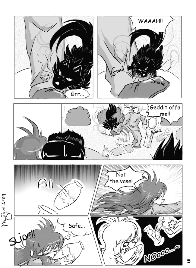 Ankle Biting -pg5 by MisschiefMajique